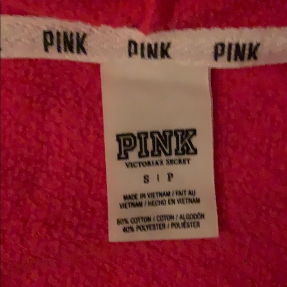 PINK zip up - Picture 2 of 2